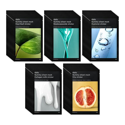 Abib Gummy Sheet Mask Vita Sticker 27ml x10pcs