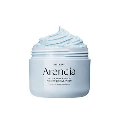 Arencia Fresh Blue Hyssop+ Rice Mochi Cleanser 120g