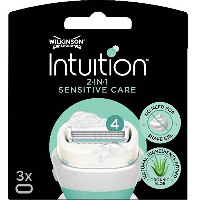 Wilkinson Sword Intuition Sensitive Care (3pcs) - Replacement Head For Sensitive Skin