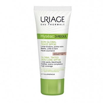 Uriage Hyseac 3-regul Spf 30 (global Tinted Skin- Care Spf 30) 40ml 40ml