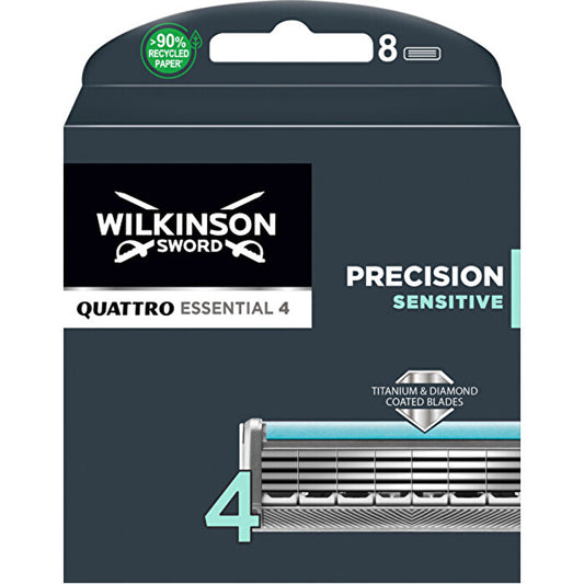 Wilkinson Sword Quattro Titanium Sensitive ( 8 Pcs ) - Spare Head