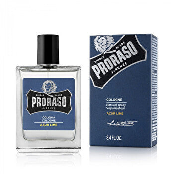 Proraso Azur Lime Cologne - Cologne With Mediterranean Citrus 100ml