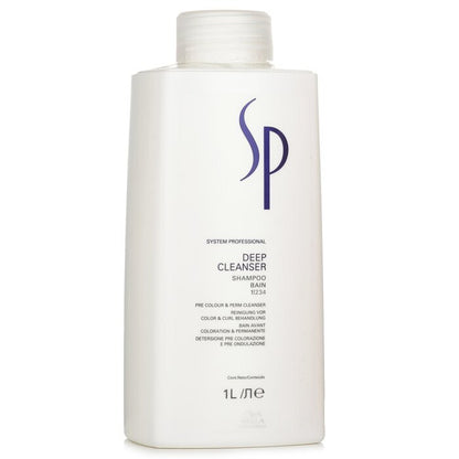 Wella Sp - Deep Cleanser Shampoo Pre Colour & Perm Cleanser 1000ml