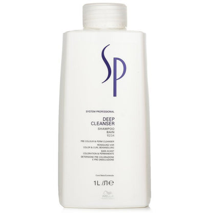 Wella Sp - Deep Cleanser Shampoo Pre Colour & Perm Cleanser 1000ml