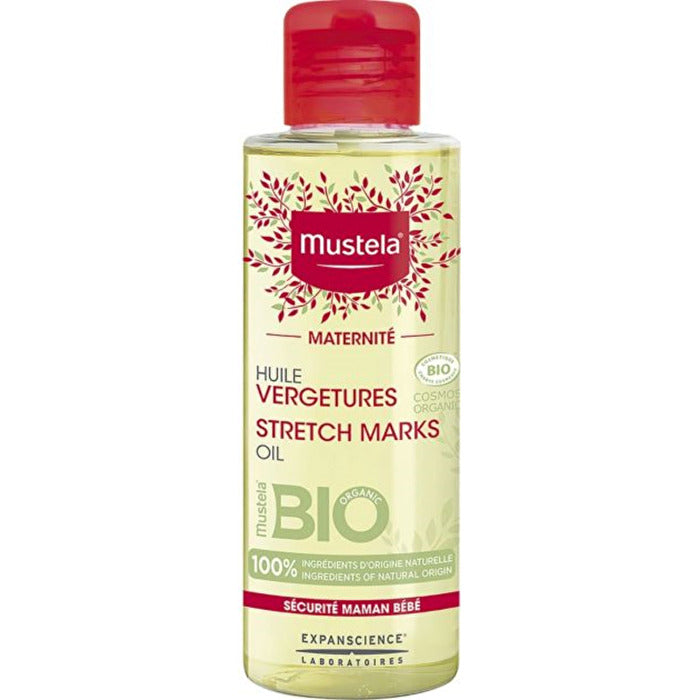 Mustela Maternity Stretch Marks Prevention Oil - Specially Designed Oil Against Cellulite And Stretch Marks 105ml