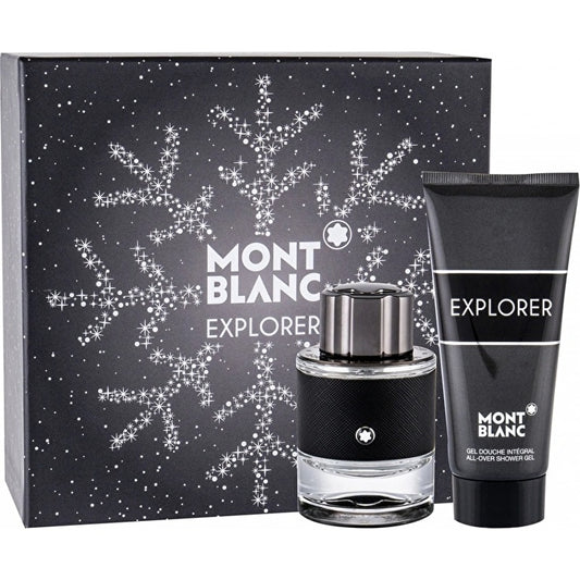 Mont Blanc Explorer Set Eau De Parfum 60ml & Shower Gel 100ml 60ml