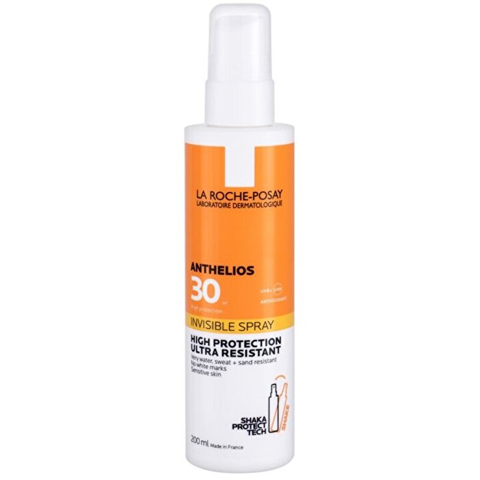 La Roche-Posay Anthelios Invisible Spray Ultra Resistant Spf 30 - Sunscreen Spray For Sensitive Skin 200ml