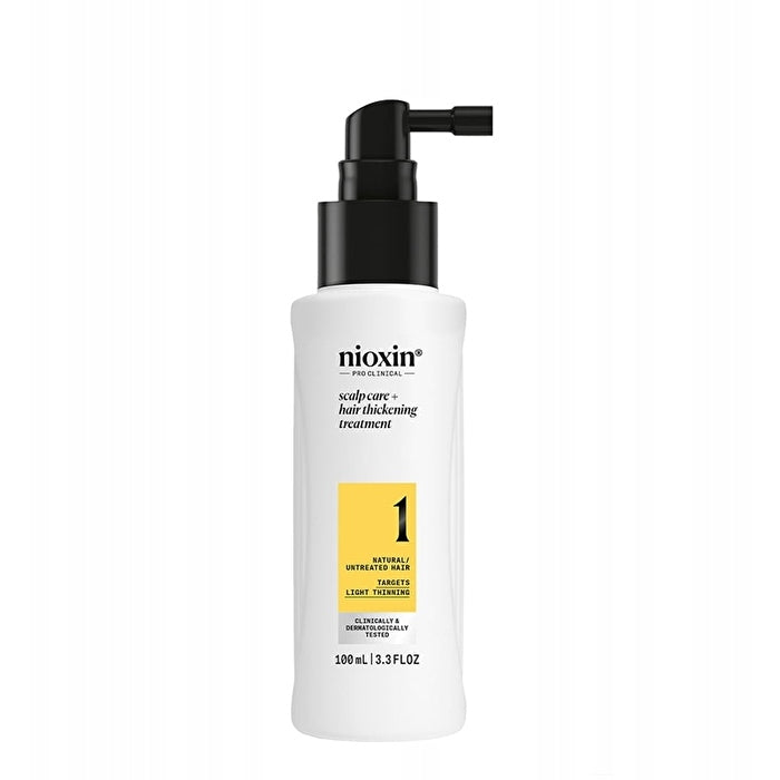 Nioxin System 1 Scalp Treatment 1 - Hair Treatment For Fine Slightly Thinning Natural Hair 100ml