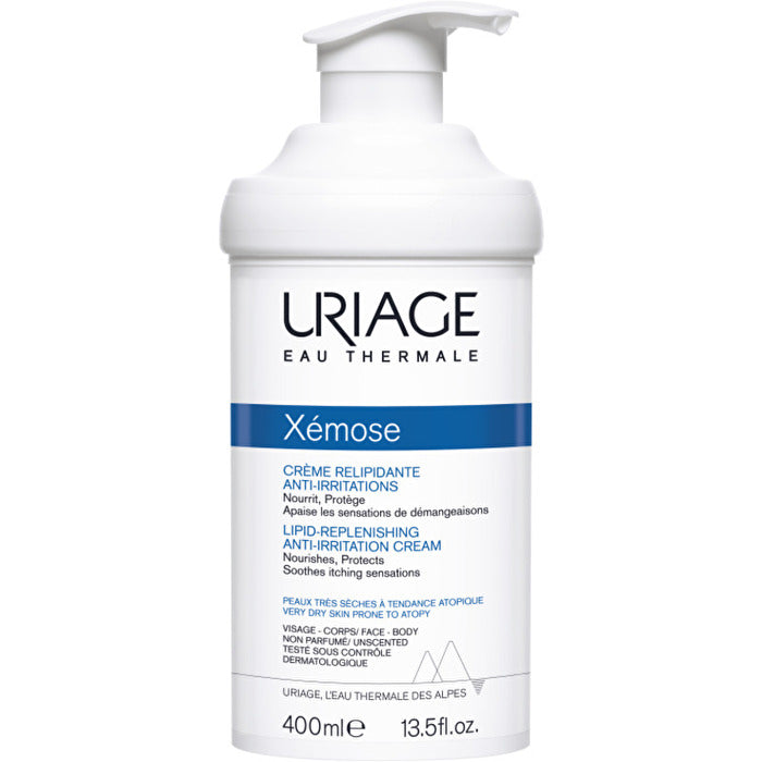 Uriage Relief Soothing Cream For Very Dry Sensitive And Atopic Skin Xemose (lipid-replenishing Anti-irritation Cream) 200ml