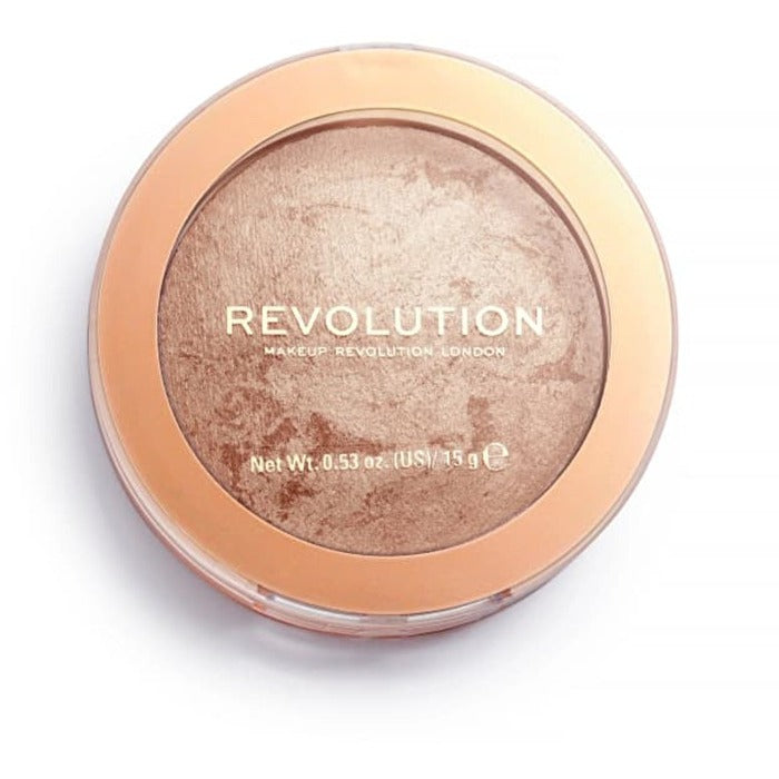 Makeup Revolution Re-loaded Holiday Romance Powder Bronzer - Baked Bronzer 15.0 G