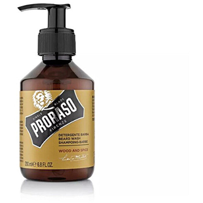 Proraso Wood & Spice Beard Wash - Beard Shampoo 200ml