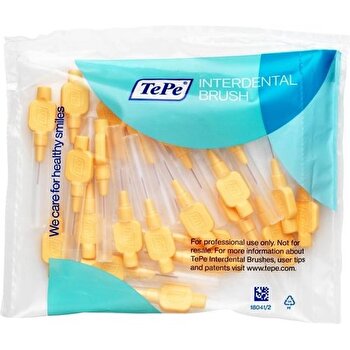 TePe Interdental Brush Extra Soft (0.45 Mm Orange 25 Pcs) - Very Fine Interdental Brushes