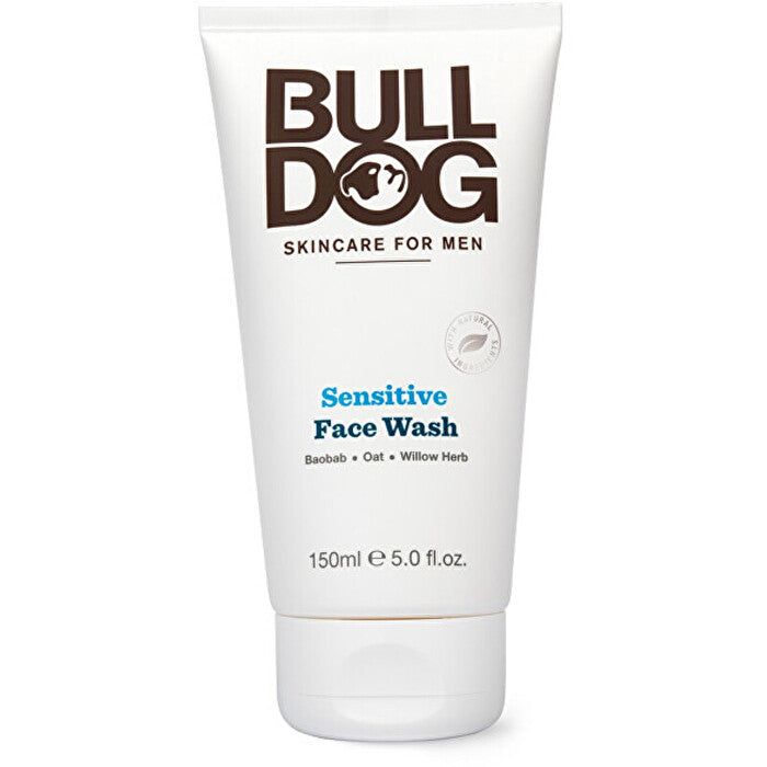 Bulldog Sensitive Face Wash - Cleansing Gel For Men For Sensitive Skin 150ml