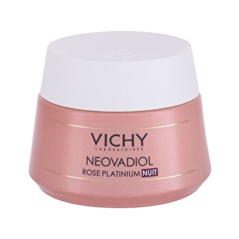 Vichy Neovadiol Rose Platinium Night Cream - Night Revitalizing Cream For Mature Skin 50ml