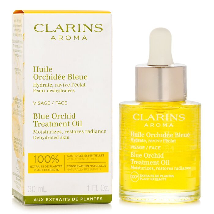 Clarins Face Treatment Oil - Blue Orchid (For Dehydrated Skin) (Packaging Random Pick) 30ml/1oz