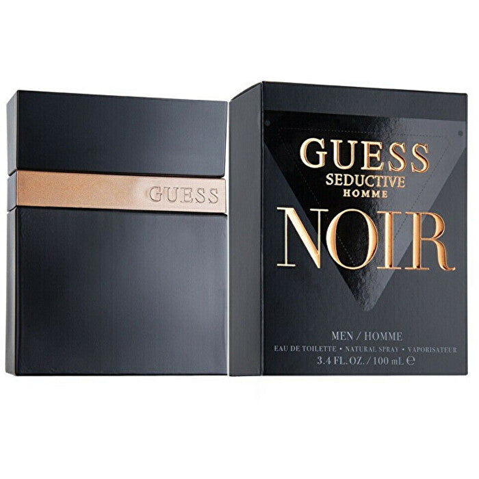 Guess Seductive Homme Noir Eau De Toilette 50ml