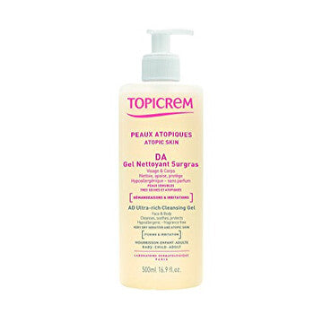 Topicrem Da Ultra-rich Cleansing Gel - Ultra Nourishing Cleansing Gel 500ml