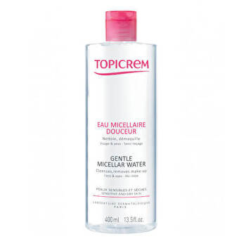 Topicrem Gentle Micellar Water - Gentle Cleansing Micellar Water For Sensitive Skin And Eyes 200ml