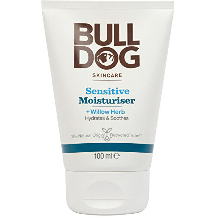 Bulldog Sensitive Moisturiser - Moisturizing Cream For Men For Sensitive Skin 100ml