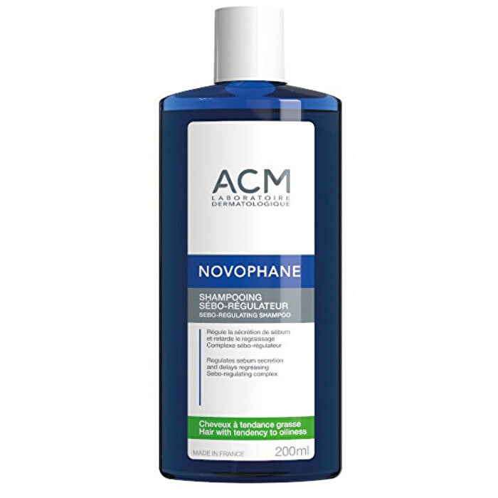 Acm Novophane Sebo-regulating Shampoo - Shampoo Regulating Sebum Production 200ml