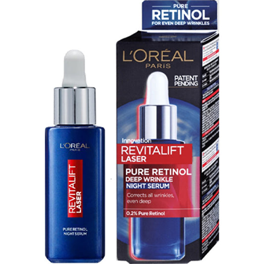 L´Oreal Revitalift Laser X3 Night Serum - Night Serum With Retinol 30ml