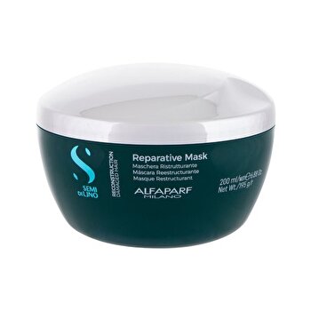 Alfaparf Milano Semi Di Lino Reparative Mask - Regenerating Hair Mask For Damaged Hair 500ml