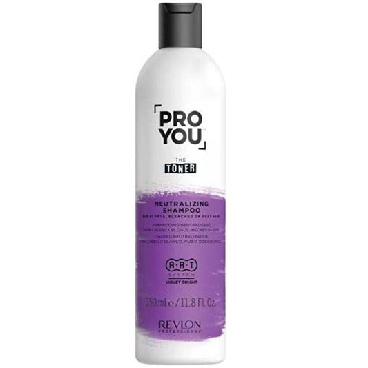 Revlon Professional Pro You The Toner Neutralizing Shampoo (blonde Hair) - Shampoo Neutralizing Yellow Tones Of Hair 350ml