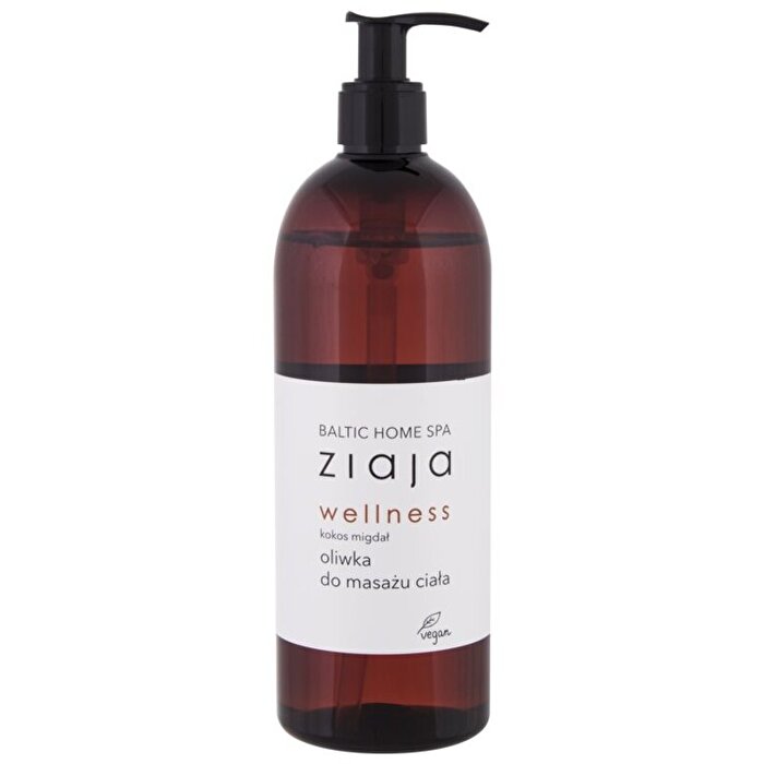 Ziaja Baltic Home Spa Wellness Coconut Body Massage Oil ( Kokos A Mandle ) - Massage Body Oil 490ml