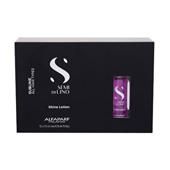 Alfaparf Milano Semi Di Lino Sublime Shine Lotion ( 12x 13ml ) - Hair Care For Hair Shine 13ml