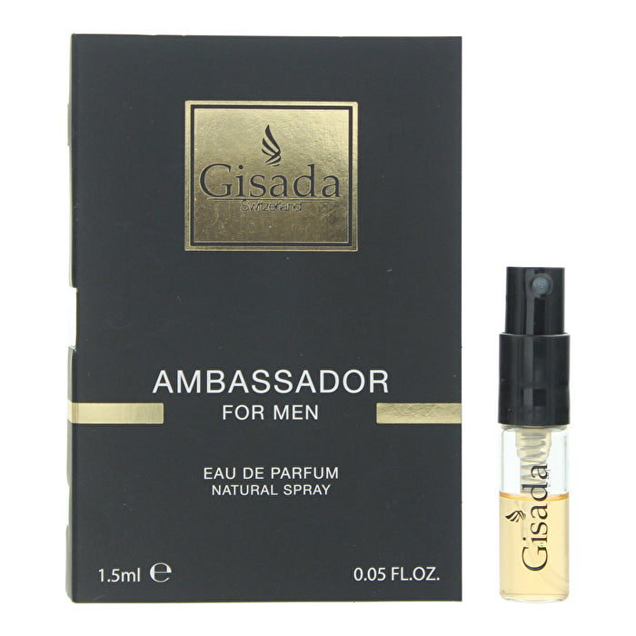 Gisada Ambassador Man Eau De Parfum 1.5ml Vials