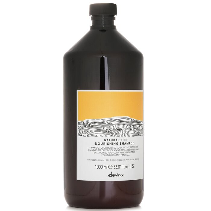 Davines Natural Tech Nourishing Shampoo (For Dehydrated Scalp and Dry, Brittle Hair) 1000ml/33.81oz