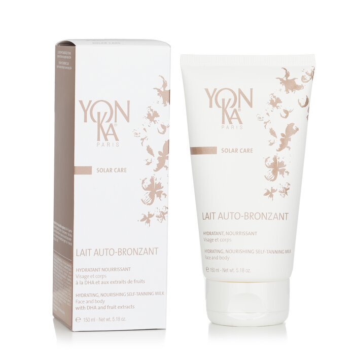 Yonka Solar Care Lait Auto-Bronzant - Hydrating, Nourishing Self-Tanning Milk With DHA & Fruit Extracts - Face & Body 150ml/5oz