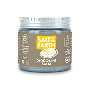 Salt-Of-The-Earth Deodorant Balm ( Amber And Sandalwood ) 60.0g