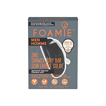Foamie What A Man Shower Body Bar 3 In 1 90.0g
