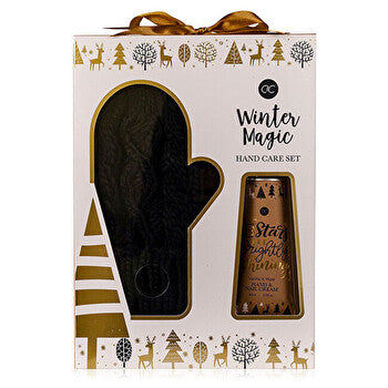 Accentra Winter Magic Set - Hand Care Gift Set With Gloves