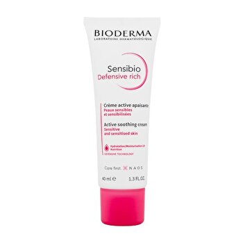 Bioderma Sensibio Defensive Rich Active Soothing Cream (sensitive Skin) 40ml