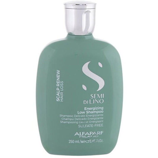 Alfaparf Milano Semi Di Lino Scalp Renew Energizing Low Shampoo - Strengthening Shampoo Against Hair Loss 1000ml