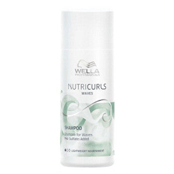 Wella Professional Nutricurls Shampoo For Waves - Moisturizing Shampoo For Wavy And Curly Hair 250ml