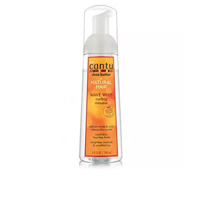 Cantu Shea Butter Wave Whip Curling Mousse - Wavy And Curly Hair 248ml