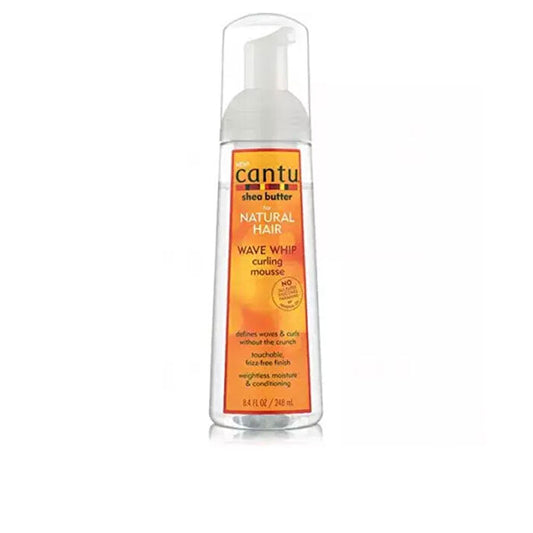 Cantu Shea Butter Wave Whip Curling Mousse - Wavy And Curly Hair 248ml