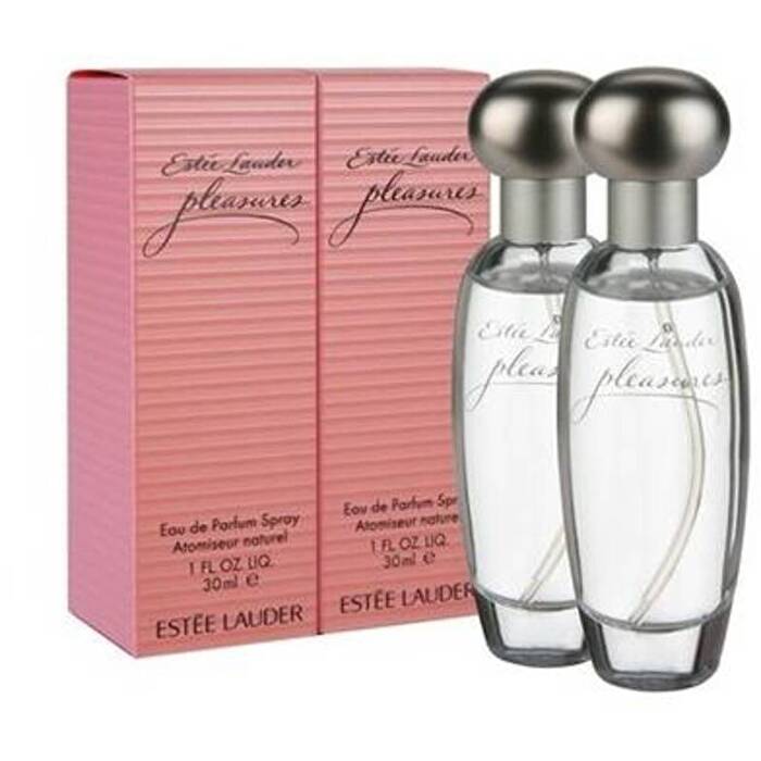 Estee Lauder Pleasures Eau De Parfum (2x 30ml) 60ml
