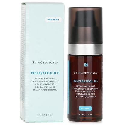 Skin Ceuticals Resveratrol B E Antioxidant Night Concentrate (Exp. Date 30 Nov 2026) 30ml/1oz