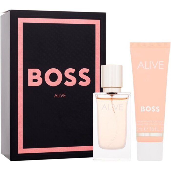 Hugo Boss Alive Gift Set Eau De Parfum 30ml And Body Lotion 50ml 30ml