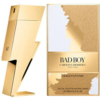 Carolina Herrera Bad Boy Gold Fantasy Eau De Toilette 100ml