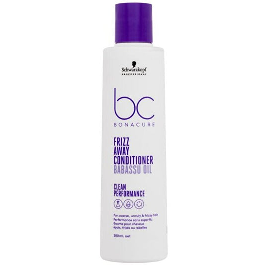 Schwarzkopf Professional Bc Bonacure Frizz Away Conditioner (unruly And Frizzy Hair) 1000ml