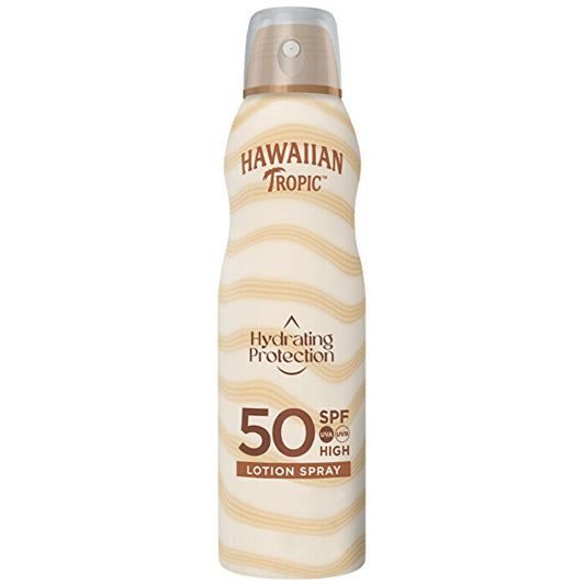 Hawaiian Tropic Silk Hydration Spray Sun Protection Continuous Spray Spf 50 220ml
