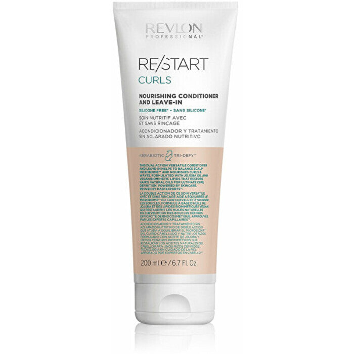 Revlon Professional Restart Curls Nourishing Conditioner (curly And Wavy Hair) 750ml