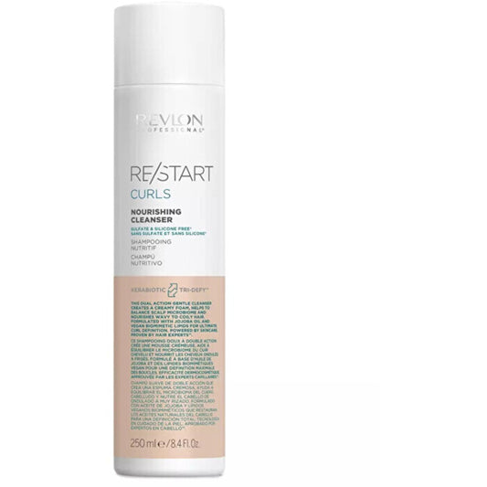Revlon Professional Restart Curls Nourishing Cleanser (curly And Wavy Hair) 250ml