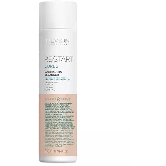 Revlon Professional Restart Curls Nourishing Cleanser (curly And Wavy Hair) 1000ml