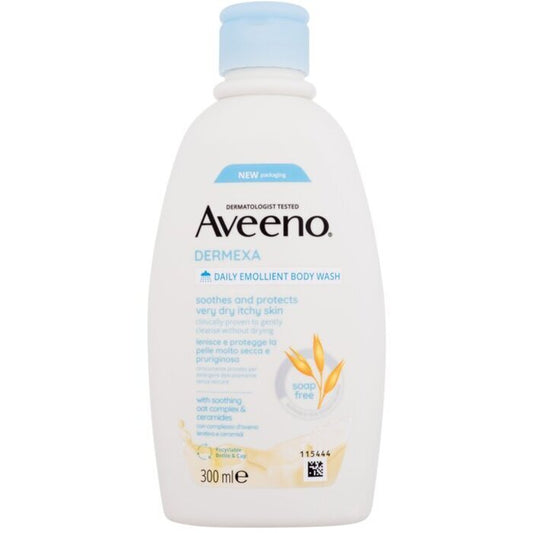 Aveeno Dermexa Daily Emollient Body Wash (very Dry And Itchy Skin) 300ml